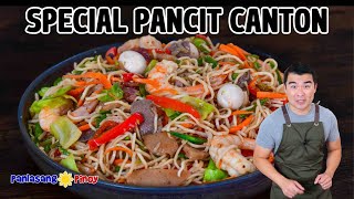 How to Cook Filipino Pancit Canton Pancit Recipe [upl. by Rebmik81]