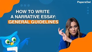 How To Write A Narrative Essay  GENERAL GUIDELINES [upl. by Libna]