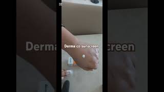 Derma co sunscreen [upl. by Aneerbas101]