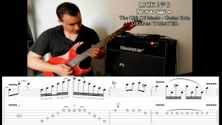 Dream Theater – The Gift of Music GUITAR SOLO WITH TABS [upl. by Phare]