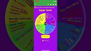 Sonic Dash season 2 Spin the wheel [upl. by Laurence]