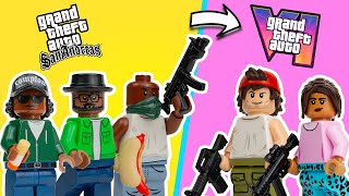 50 CUSTOM LEGO GTA MINIFIGURES [upl. by Dewees]