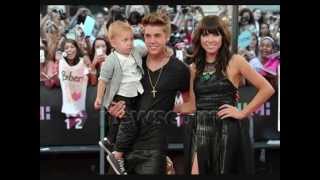 Justin and Jaxon Bieber MMVAs 2012 [upl. by Lasiaf547]