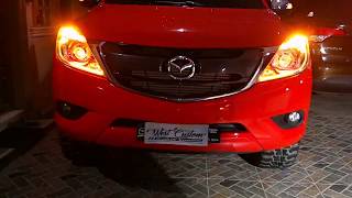 MAZDA BT50 New Projector Headlights [upl. by Siseneg]