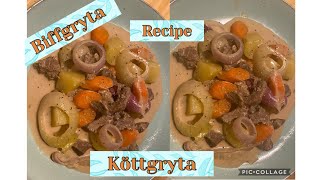 Köttgryta Biffgryta SwedishRecipe How to cook biffgryta  Easy recipe biffgryta  Momsheilornz [upl. by Etnaed]