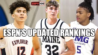 ESPNS UPDATED HIGH SCHOOL BASKETBALL RANKINGS [upl. by Areyk156]