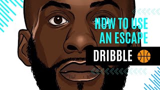 How to become a better ball handler part 3 escape dribbles basketball drills workout ballislife [upl. by Repard]