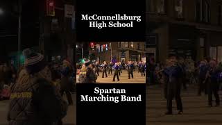 From McConnellsburg Pennsylvania The McConnellsburg High School Marching Band marchingband [upl. by Assirak]