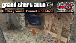 Underground tunnel location  GTA 5 [upl. by Sydelle]