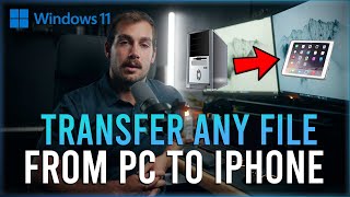 Transfer Any File from your PC to iPhoneiPad [upl. by Grewitz844]