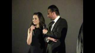 Marion Cotillard and Matthias Schoenaerts  Rust and Bone premiere  London Film Festival [upl. by Nine]