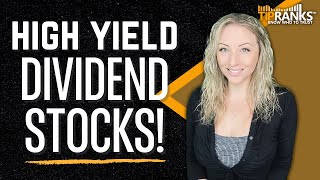 2 High Yield Dividend Stocks Under 20 Yields Over 8  Analysts Rate ‘Strong Buy’ [upl. by Ferri754]