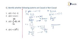 Crucial Concepts Causal And Non Causal System For GATE Signals And Systems [upl. by Idolem]