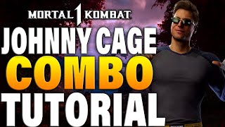 Mortal Kombat 1 Johnny Cage Combos  Mortal Kombat 1 Johnny Cage Combo Tutorial [upl. by Refanej381]