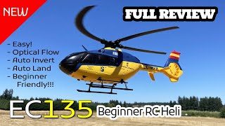 Yuxiang F06 EC135 RC Helicopter Review amp Flights [upl. by Eenoj309]