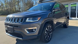 Discover the 2021 Jeep Compass Limited 4x4 A Mini Grand Cherokee Loaded with Equipment [upl. by Ezzo280]