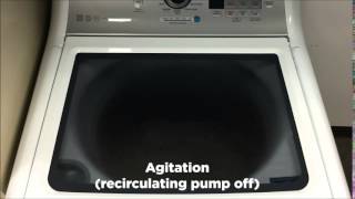 GTW680 washer sounds  agitation pump off [upl. by Ystap]