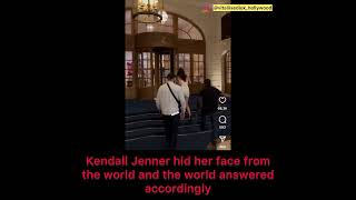 Kendall Jenner hid her face in Paris kendalljenner [upl. by Asiel644]