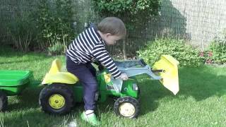 Rolly Toys John Deere Trettraktor [upl. by Dusen]