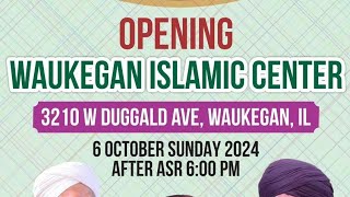 Inauguration ceremony of Waukegan Islamic center [upl. by Cadal]