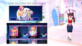 NEW VALKYRIE SET IN ROYALE HIGH TRY ON SHOWCASE [upl. by Arlan]