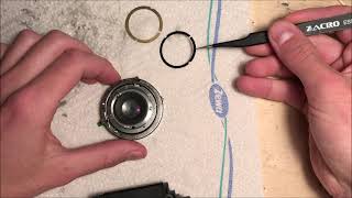 Contaflex II CLA Repair part 57  The shutter plate [upl. by Doralyn]