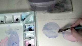 Watercolor Painting  Correcting mistakes for beginners [upl. by Sosthenna]