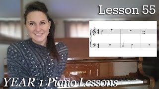 Free Beginner Piano Lesson  55  Harmonic and Melodic Intervals  Year 1 47 [upl. by Ffej570]