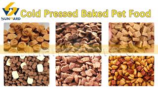 Cold Pressed Baked petfood Production Line dogfood Manufacturing plant Cat Food Maker factory [upl. by Iover851]