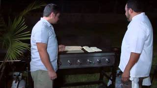 House wine amp Bistro Grilled Panela Cheese Ribeye and Lobster Tails on Savor the Flavor Part 2 [upl. by Airemat]