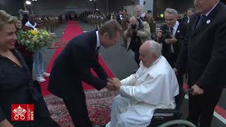 Highlights of Pope Francis Apostolic Journey in Luxembourg and Belgium [upl. by Ocsirf885]