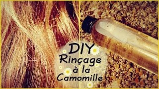 DIY Cheveux • Rinçage Lumière à la Camomille [upl. by Sigismundo]