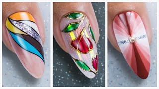 New Nail Art Ideas For Fall 2024  Best Autumn Colors Nail Art Compilation [upl. by Mylander469]