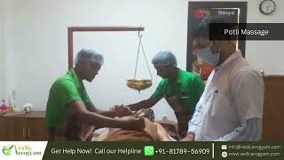 Potli Massage at Vedic Arogyam Ayurveda amp Panchkarma Clinic [upl. by Mou]