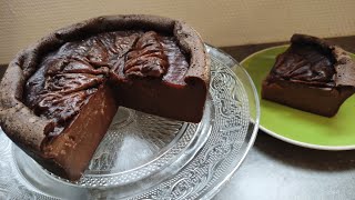 flan au chocolat crémeux sans pâte facile amp rapide avec peu dingrédients [upl. by Kubetz]