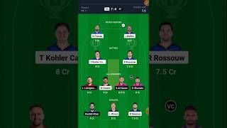 DG vs BT Dream11 Team  DG vs BT Dream11 Prediction  shorts [upl. by Divadnoj166]