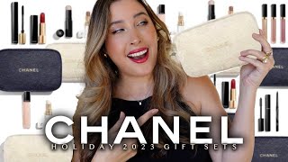 CHANEL HOLIDAY 2023 GIFT SETS  EVERYTHING YOU NEED TO KNOW including SWATCHES and PRICES [upl. by Allana]