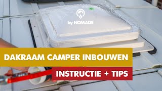 Dakraam Camper Inbouwen  Complete Instructie  Tips [upl. by Mauricio]