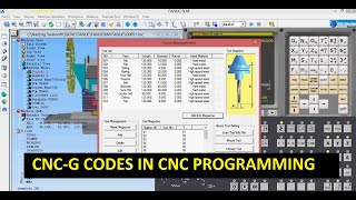 CNCG CODES G0 G01 G02 G03 G04 G20 G21 G90  IN CNC PROGRAMMING part 2 [upl. by Montfort]