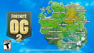 Fortnite OG Chapter 2 Map Reveal [upl. by Corty785]