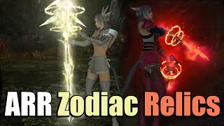 All A Realm Reborn Relic Weapons Zodiac [upl. by Soluk]