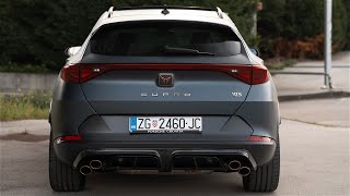 Cupra FORMENTOR VZ5  Exhaust sound check cold start garage STOCK [upl. by Lleryd410]