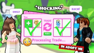 Roblox Adopt Me Trading Challenge From Common to Legendary Pet💎 [upl. by Jacqueline]