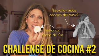 CHALLENGE COCINA 2 👩🏼‍🍳 🔥 3 FORMAS DE COCINAR HUEVOS 🥚 🍳 [upl. by Fonz]