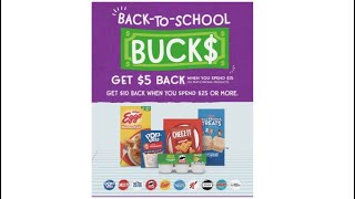 Kellogg’s Back to School Bucks Rebate Promotion [upl. by Evans715]