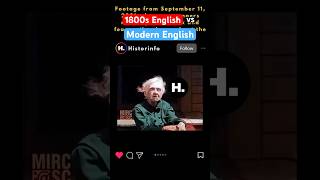 1800s American English vs Modern American English englishlanguage americanenglish [upl. by Nuaj]