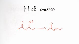 E1cB Elimination Reaction [upl. by Aloise]