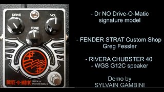 Ballad with DrNO Drive O Matic  FENDER STRAT Custom Shop GREG FESSLER  RIVERA Chubster 40 [upl. by Spitzer43]