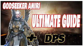 GODSEEKER ANIRI  DPS ULTIMATE GUIDE FOR SAND DEVIL [upl. by Siuqram]