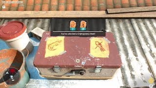 FarCry 6  CriptoGrama Chest amp Chart Location  Number  7 amp 27  Hazmat Mask MKII [upl. by Oyr]